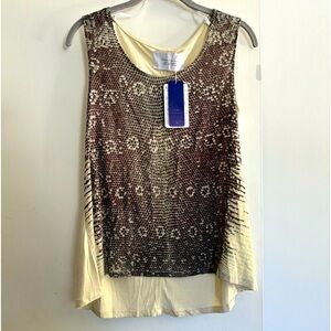 NWT Zara Collection Top Made in Morocco Size M